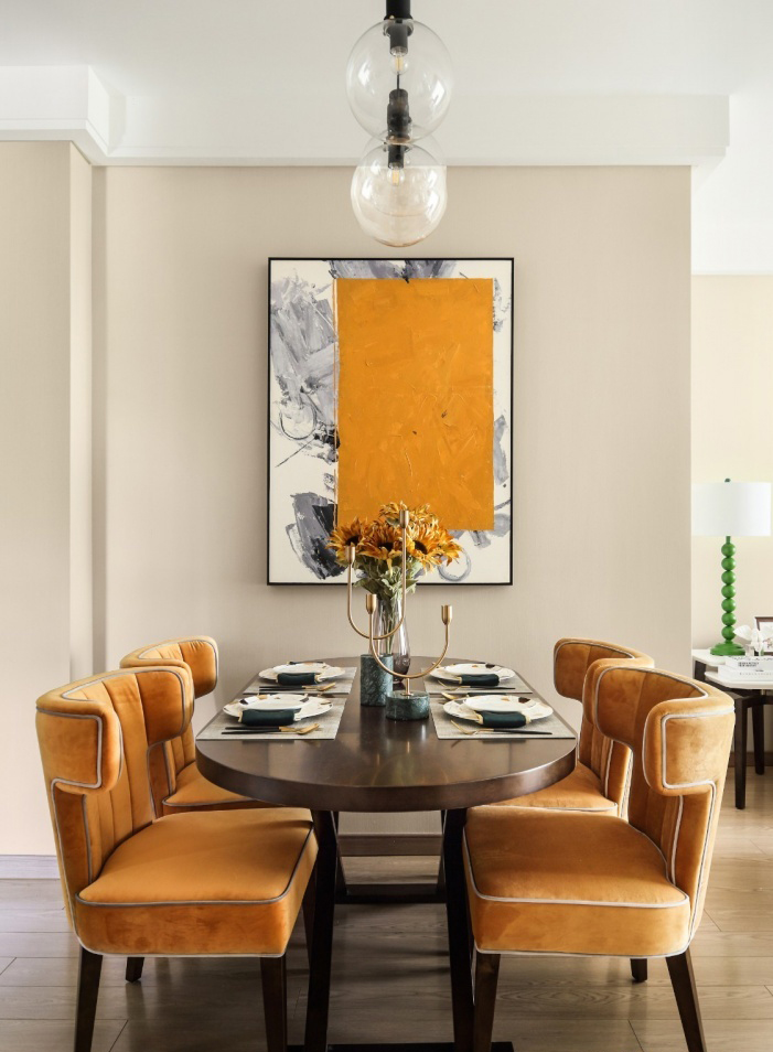 餐桌的尺寸要如何选择才合适,餐厅餐桌尺寸的选择方法图解