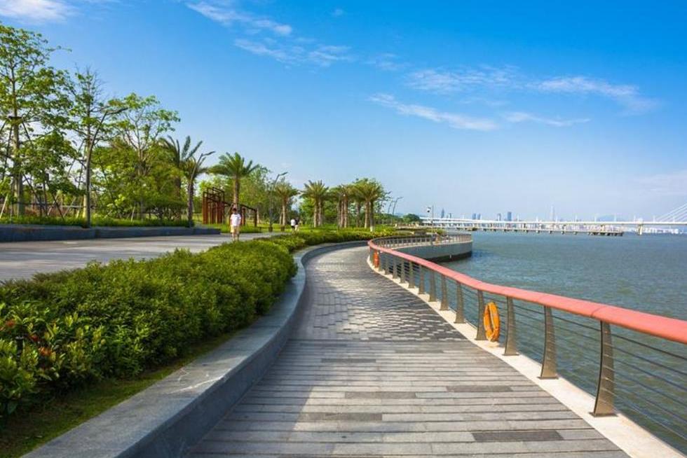 深圳湾海滨公园网红打卡地点,海滨公园深圳