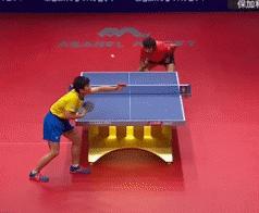 从零开始教你直板横拉,下旋球直板横拉