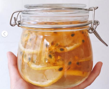 小罐子百香果柠檬蜜的做法,蜜果烘焙的做法视频