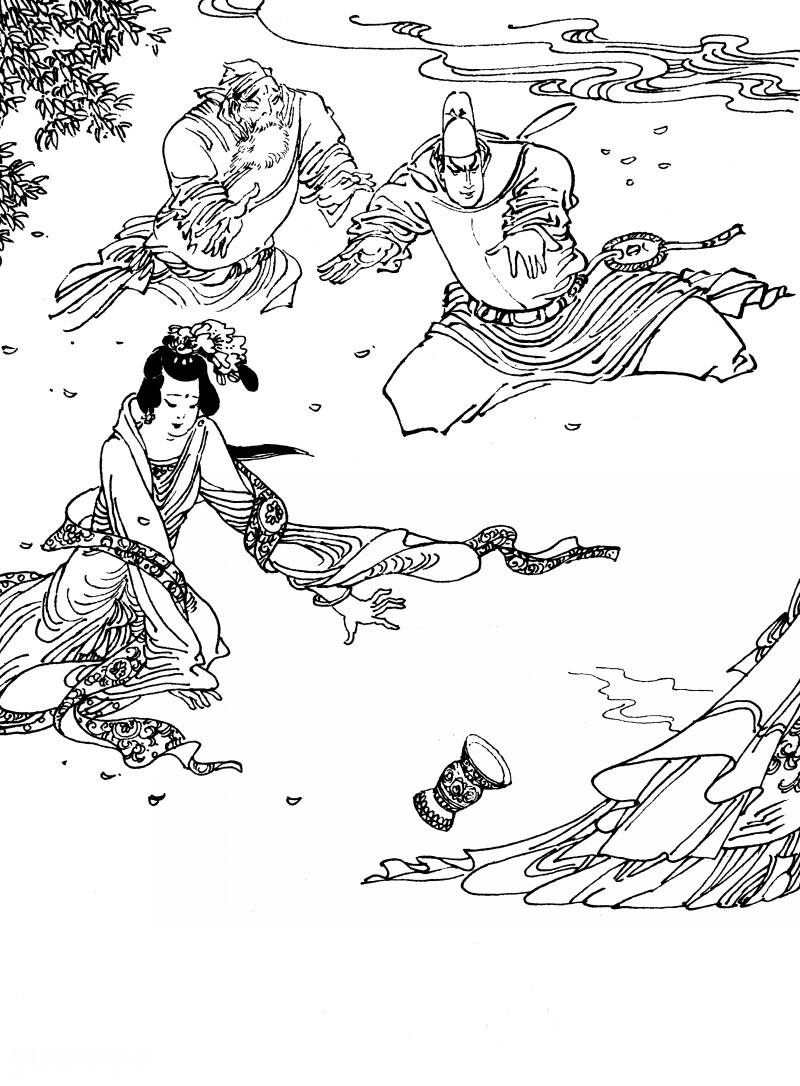 百部中国戏曲连环画,中国经典故事连环画4幅