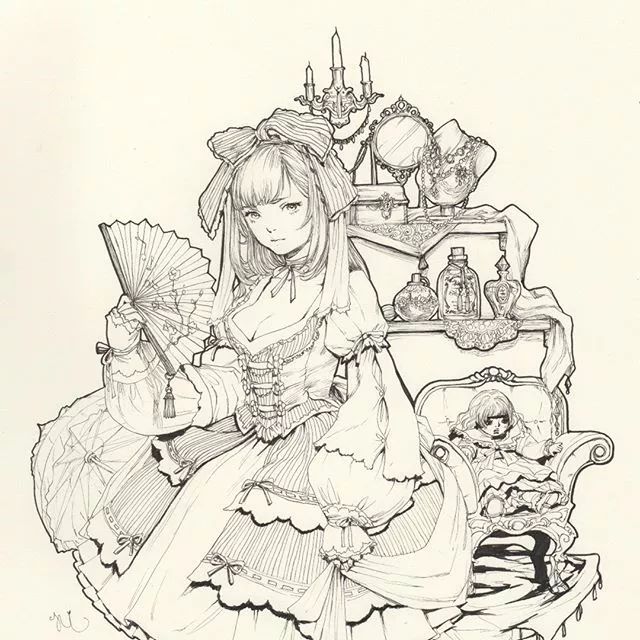 最难画最漂亮的公主,怎么画出优美的又好看的公主