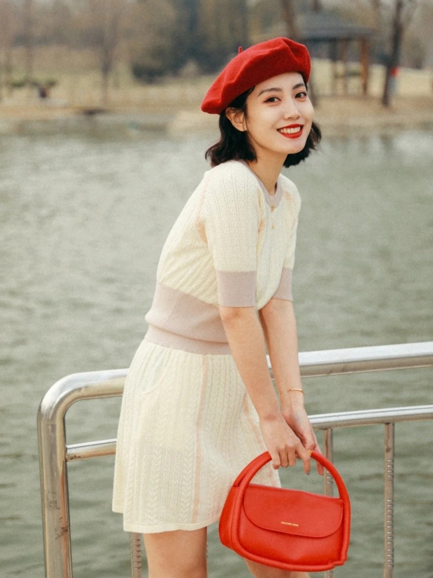 中国红穿搭,衣品好的女人都这样穿