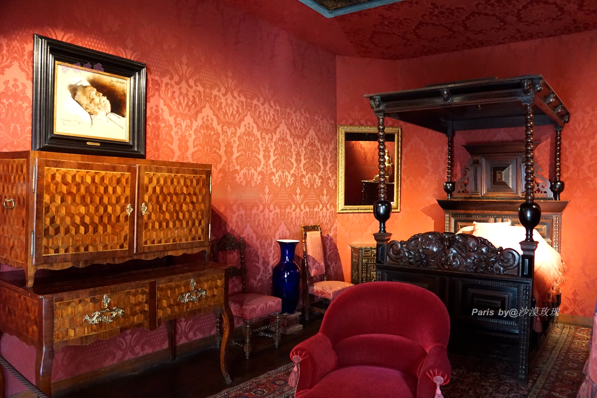 他从未来过中国，却热爱东方文化，为情人亲手设计了“中国沙龙”