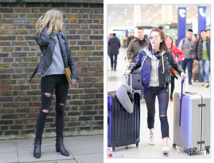 皮衣怎样穿才时髦呢,秋冬皮衣时髦穿搭