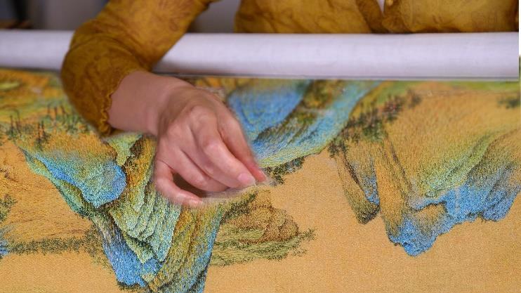 苏绣最漂亮的一幅,苏绣大师精美作品