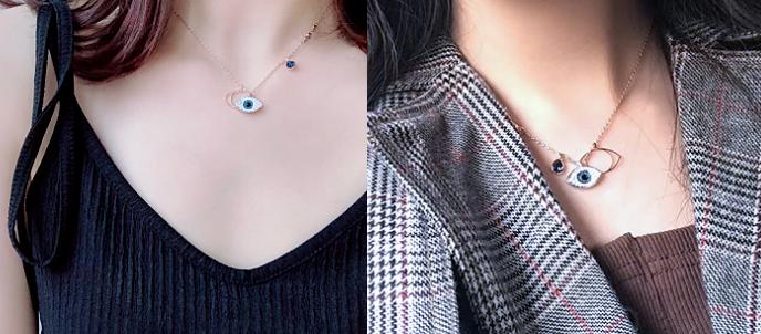 气质女生适合戴什么首饰,施华洛世奇粉色蓝色哪款好看