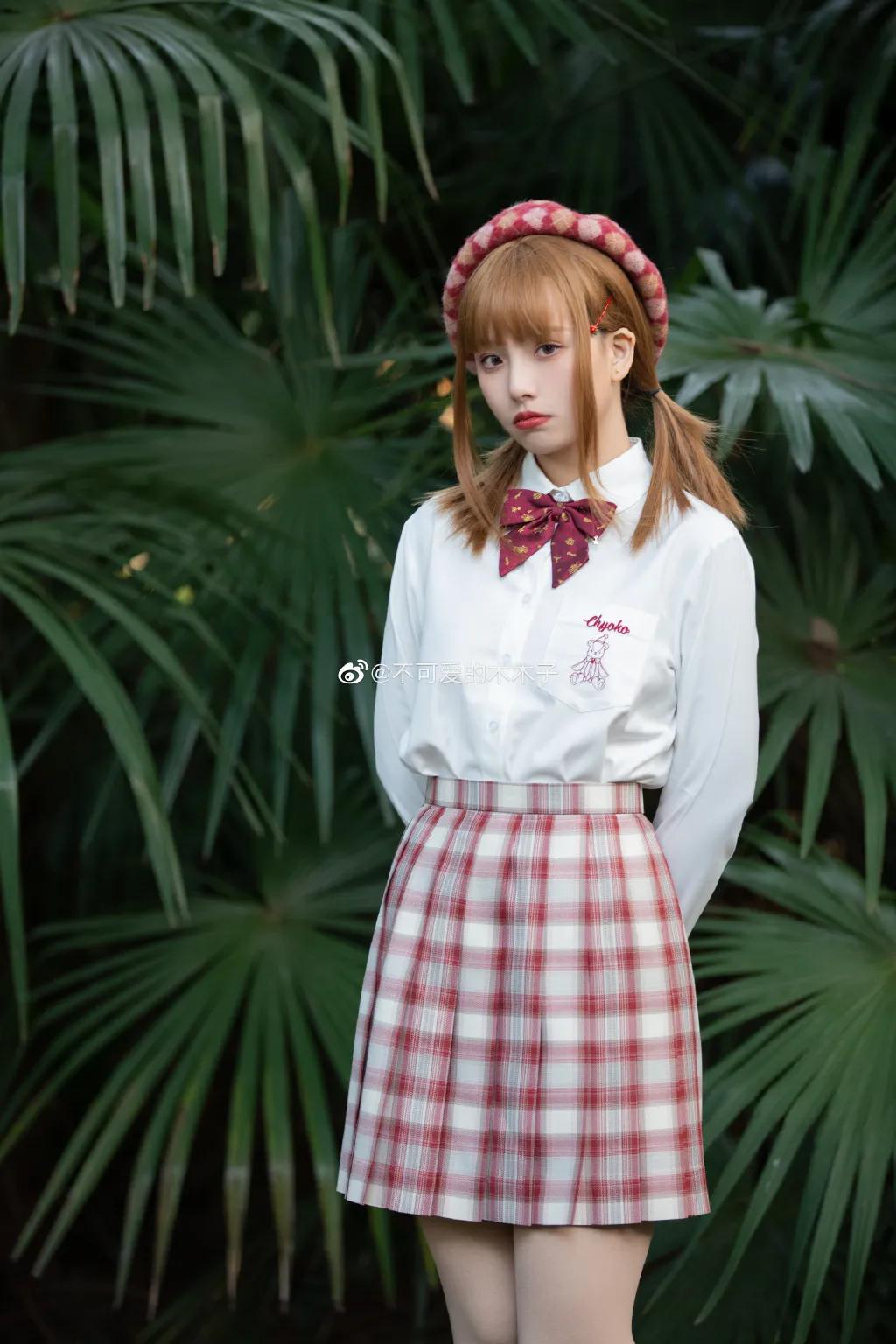 微胖怎么穿jk制服,微胖jk怎么穿