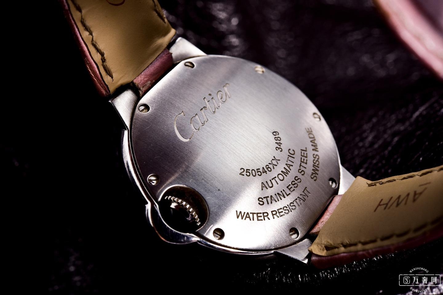 卡地亚蓝气球系列w2bb002腕表,卡地亚w3bb0002金色表盘