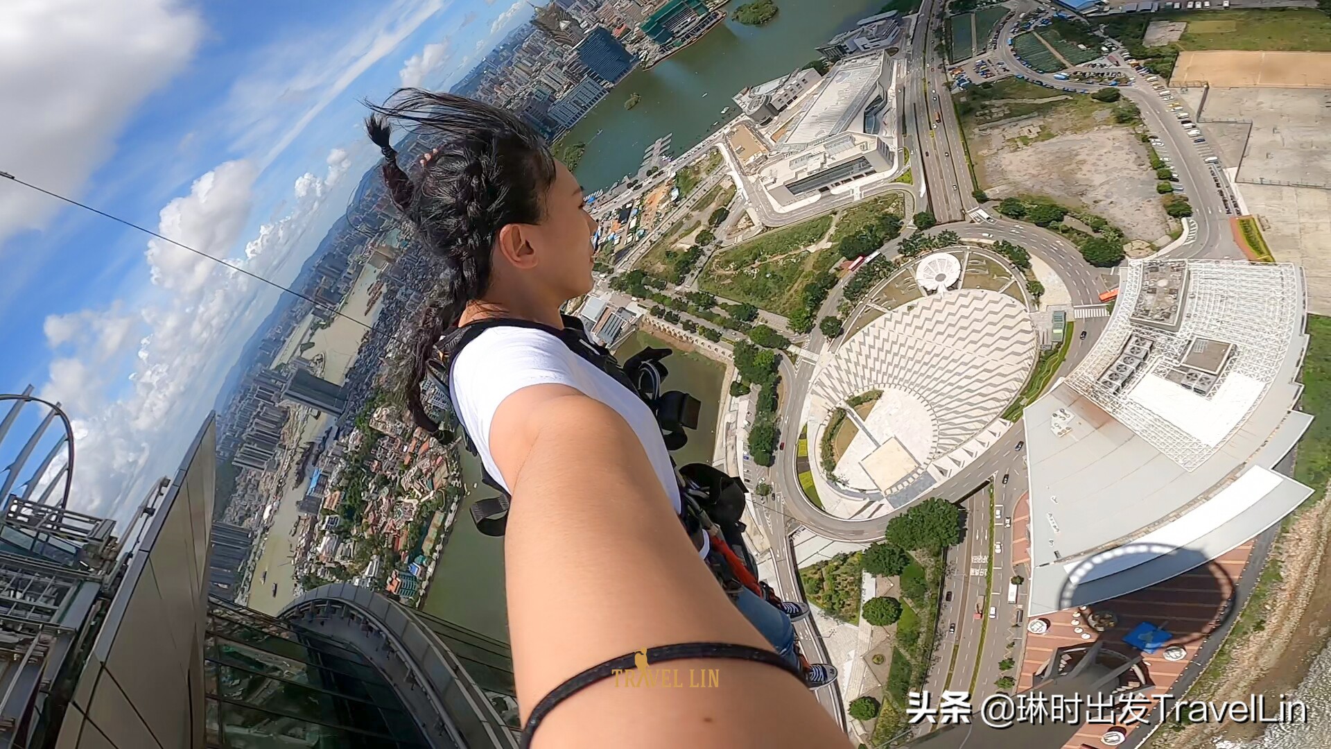 去澳门值得看的表演,澳门观光塔蹦极攻略