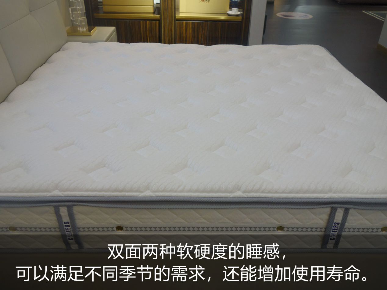 芝华仕5星床垫棕垫拆解测评,芝华仕5星床垫图标