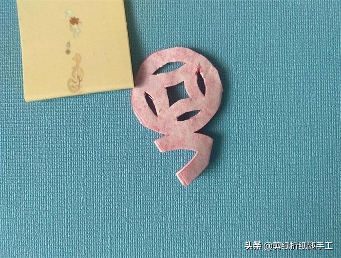 古钱币剪纸教程图解,剪纸吉祥教程