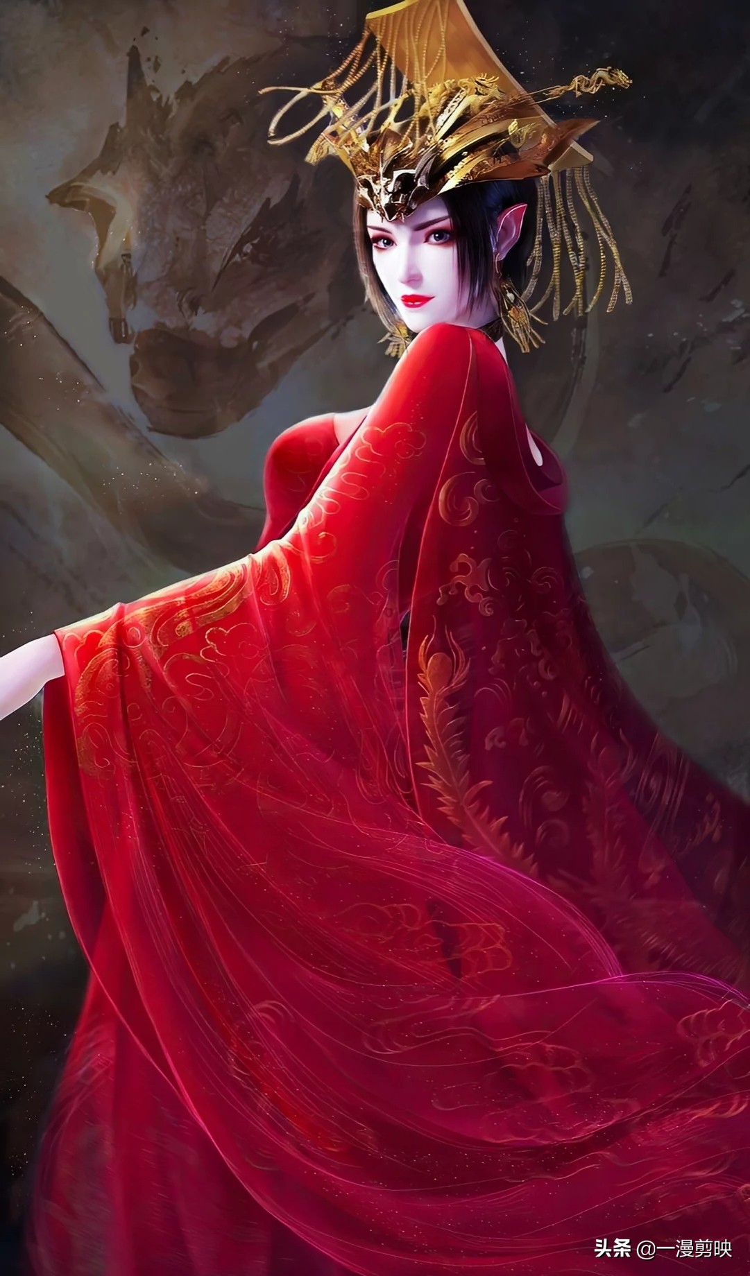 国漫崛起-古风美少女图片鉴赏之《威凛王风》