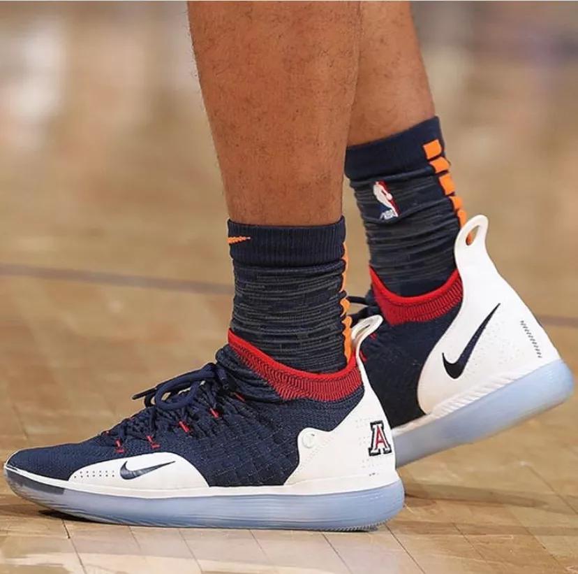 盘点nba球星上脚球鞋杜兰特篇,nba球员上脚的球鞋欧文