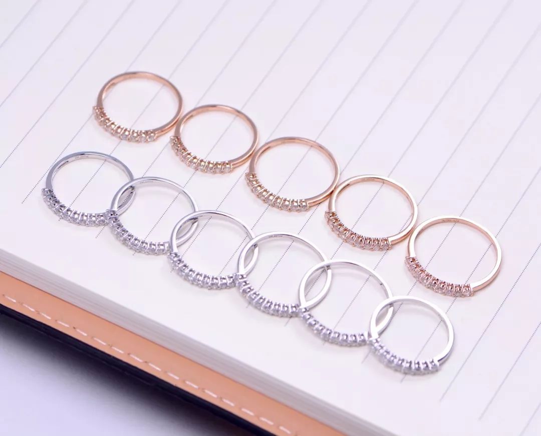 漂亮的成品戒指欣赏无修图