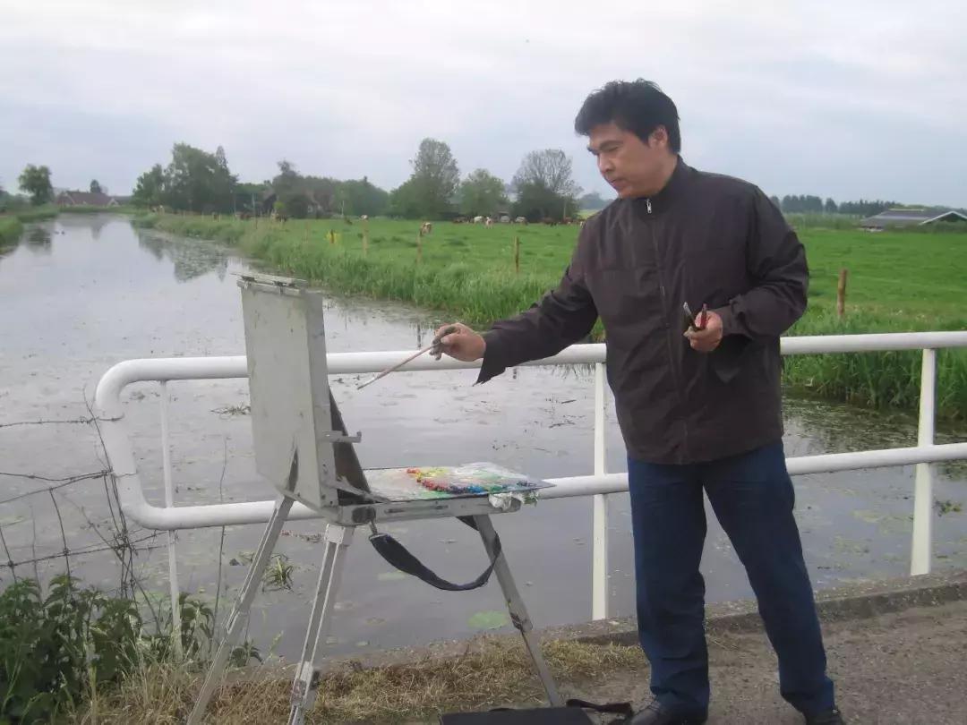 夏晓云水彩画图片,艺展中国油画作品欣赏