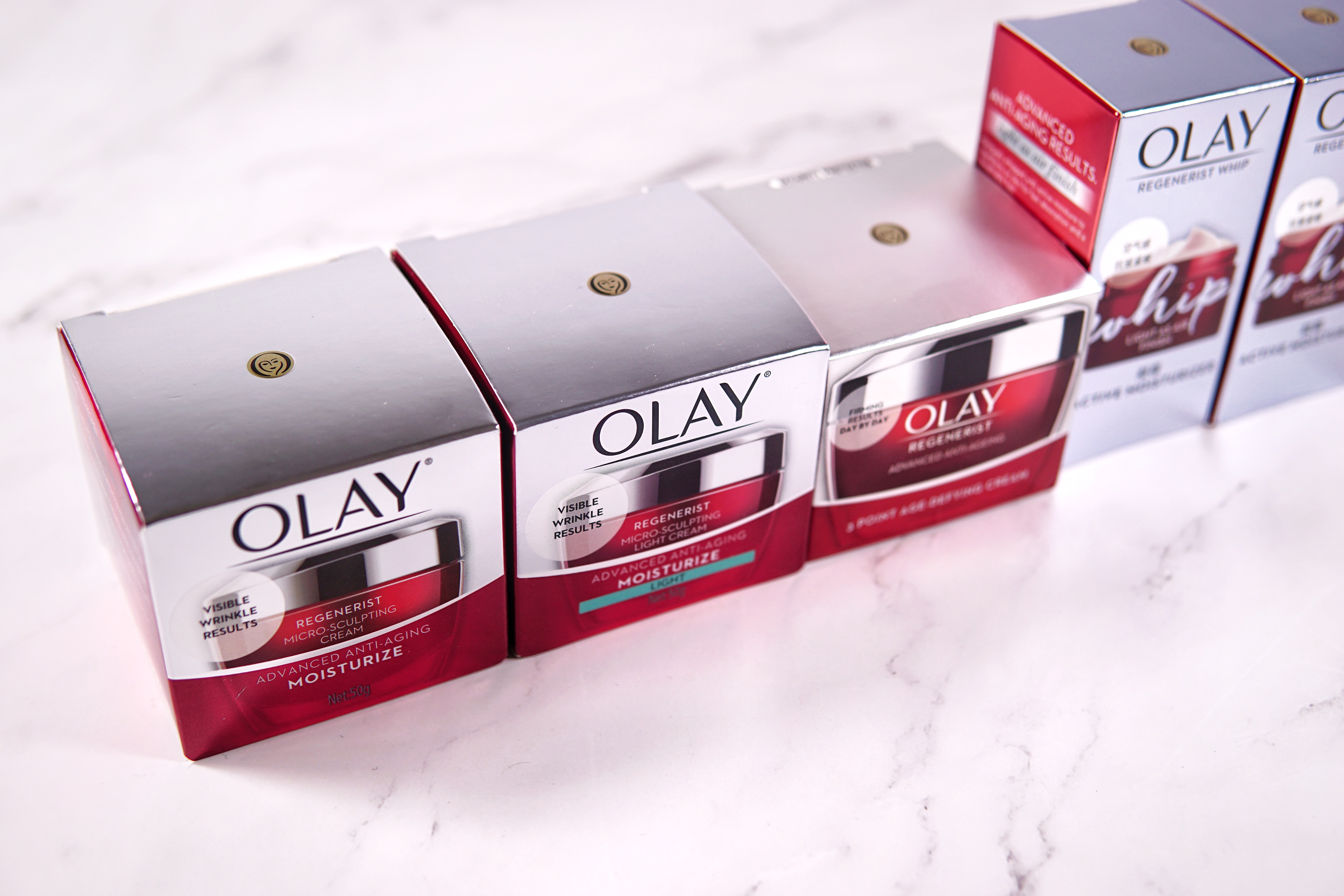 olay大红瓶和羽西人参霜测评,韩束小蛮腰和olay大红瓶比较