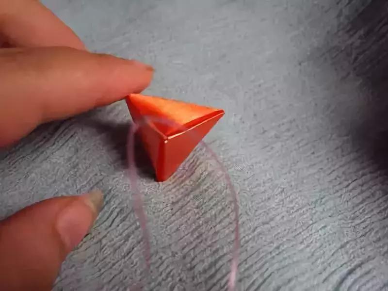 80年风铃折法,90年代折风铃详细教程