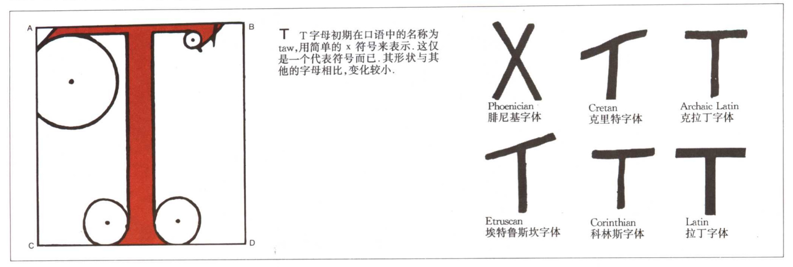 英文字母的演变示意图,26个英文字母读法视频教程