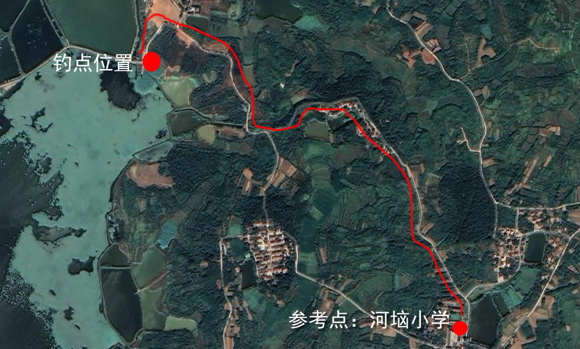 斧头湖咸宁段有哪些钓点,斧头湖咸宁钓位