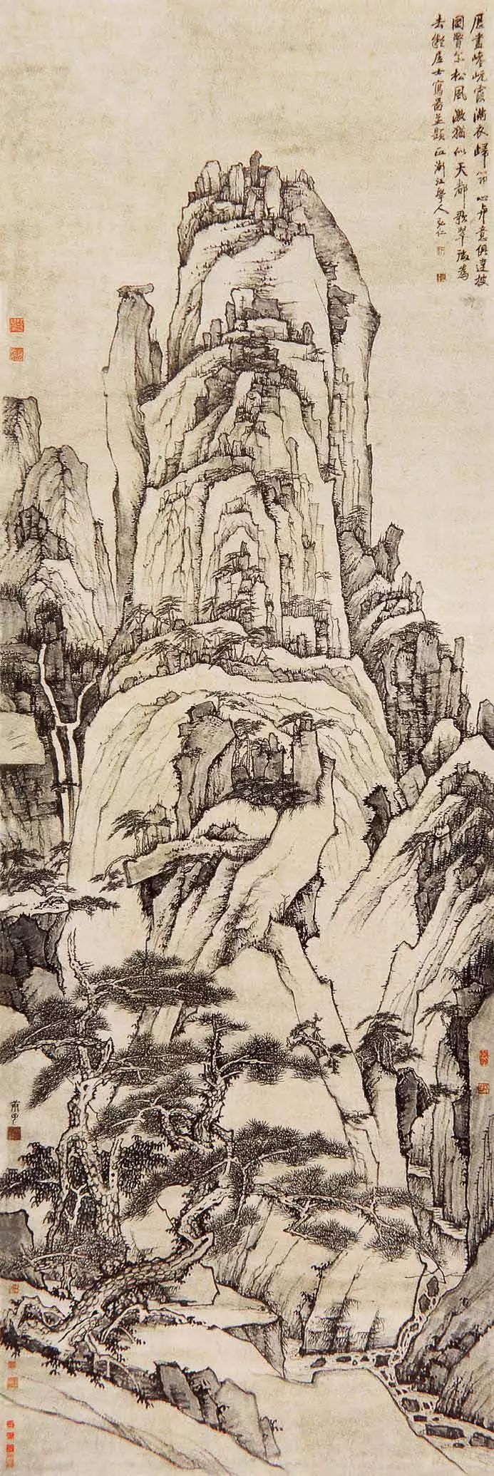 渐江:画禅诗癖足优游,新安画派的开创大师作品欣赏