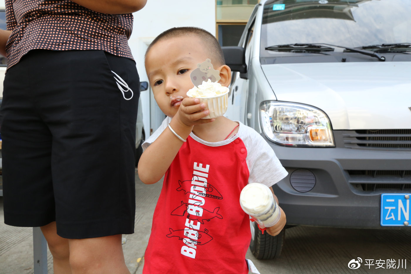 第一次走进警营过六一,迎六一进警营