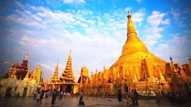 缅甸佛教圣地仰光大金塔,千年佛祖舍利视频