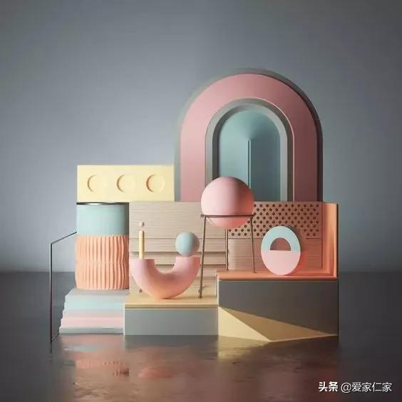 马卡龙色配色推荐,高级配色马卡龙色