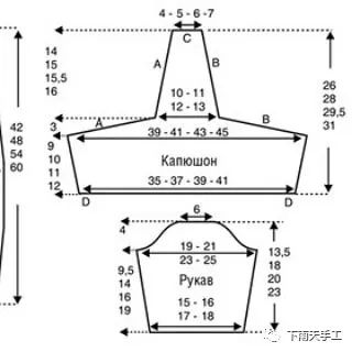 儿童钩针裙摆镂空花样编织教程,婴儿毛线帽钩针花样大全
