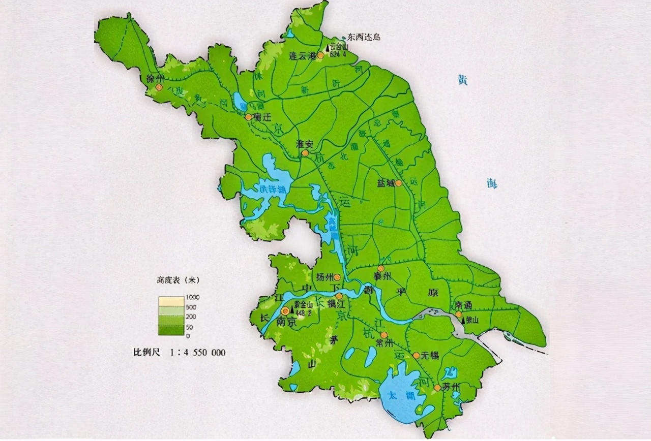江苏滨海海岸线,为什么江苏海岸线很长却港口很少