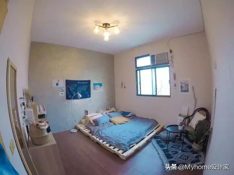 68平老破房小户型空间改造,爆改140平二手房卧室的改造最惊艳