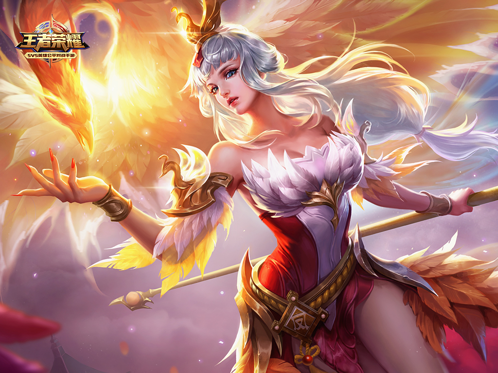 王者荣耀手感最好的皮肤排行榜,王者荣耀凤凰于飞皮肤展示界面