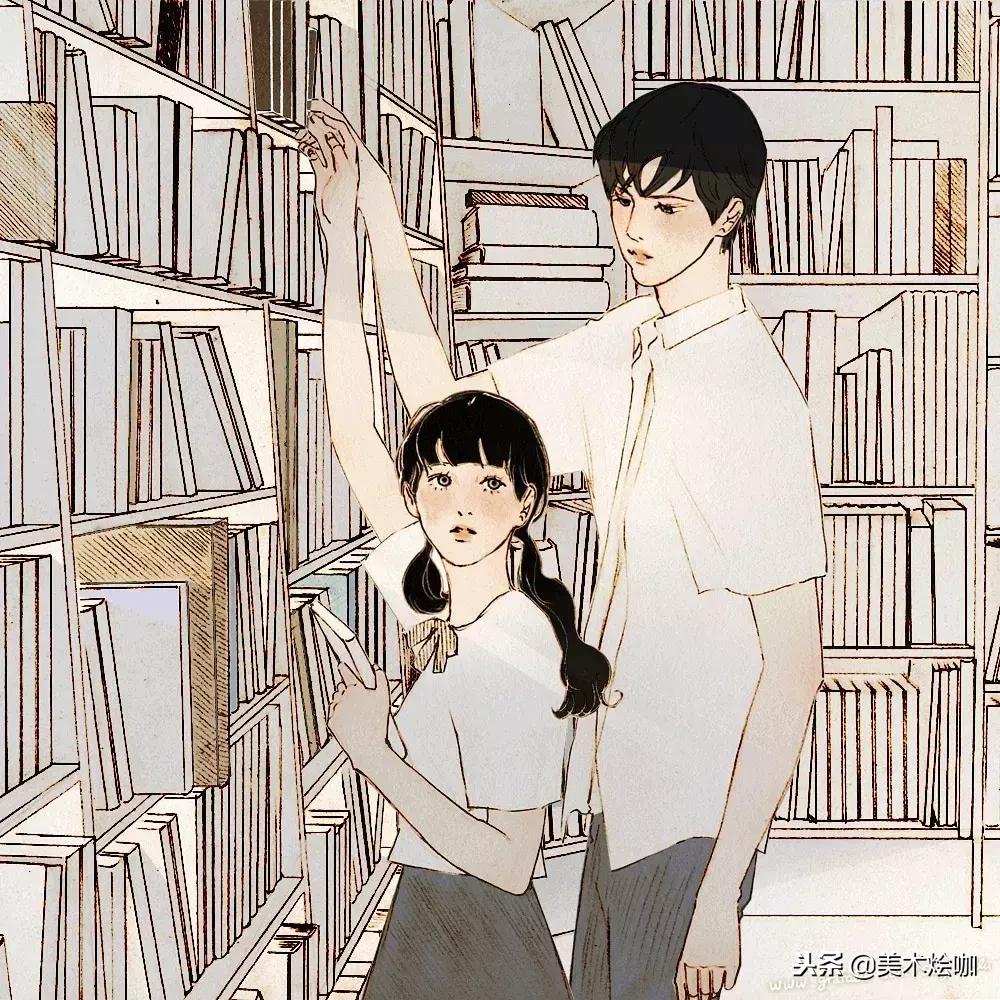 少女心爆棚的唯美插画,软萌插画清新少女心