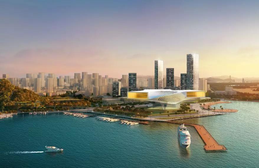 深圳湾歌剧院效果图,深圳歌剧院最新效果图