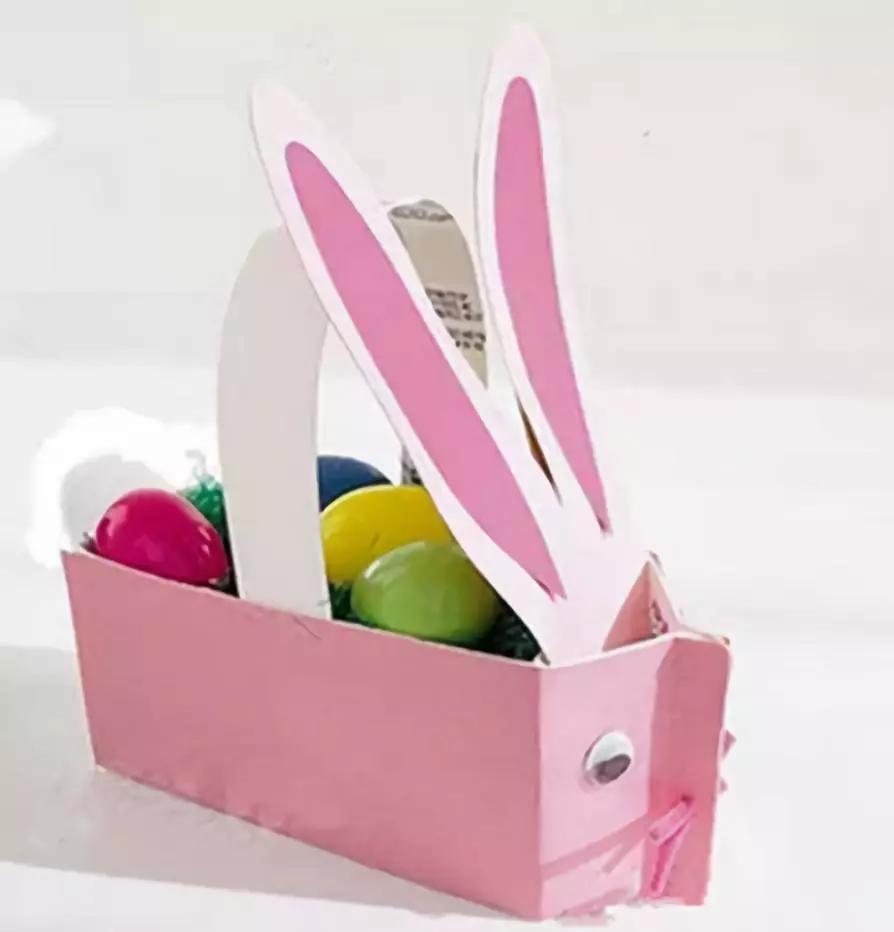 小兔子气球灯笼手工制作幼儿园,黏土小兔子手工教程简单又可爱