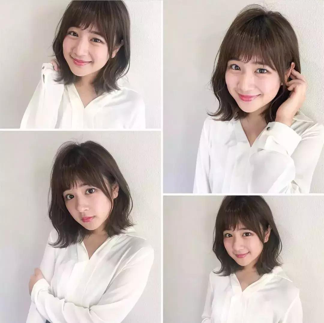 大脸国字脸适合的短发发型,大脸妹子最适合的四款发型