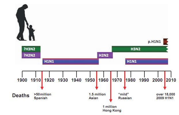 呼吸过你呼吸的空气，就会……染上流感？