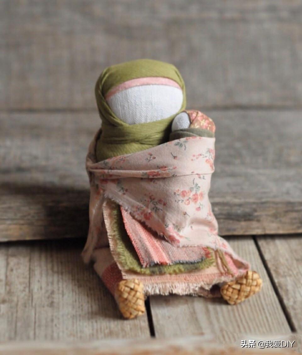 俄罗斯布艺手工娃娃,俄罗斯布娃娃手工布艺