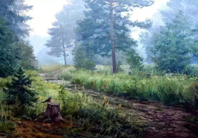 忻东旺油画俄罗斯风景作品,33幅俄罗斯精美风景油画