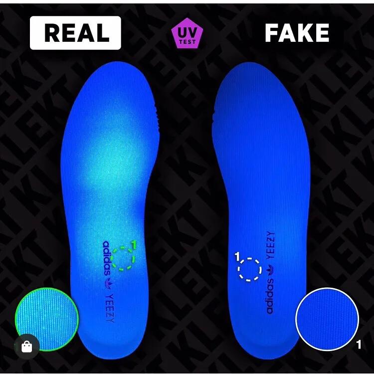 350黑天使椰子鞋真假对比,椰子350白黄变色真假对比