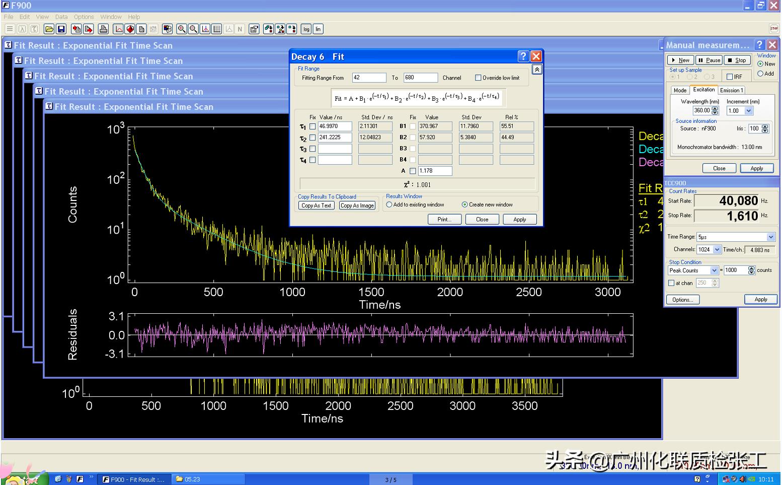 PL荧光寿命/量子效率/光致发光光谱测试（FLS980荧光光谱仪）