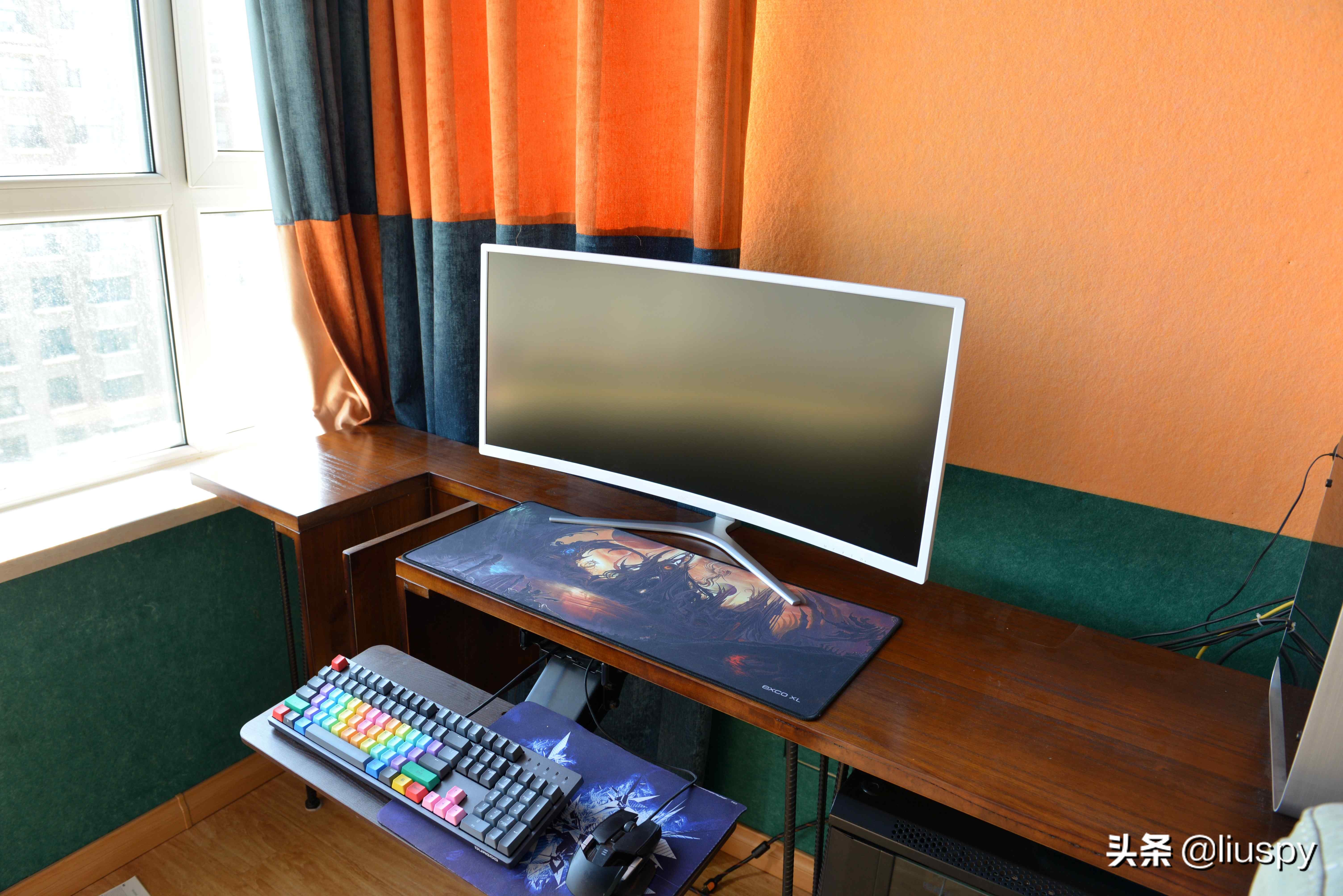 hkc34寸cg343u带鱼屏显示器评测,便宜显示器30寸