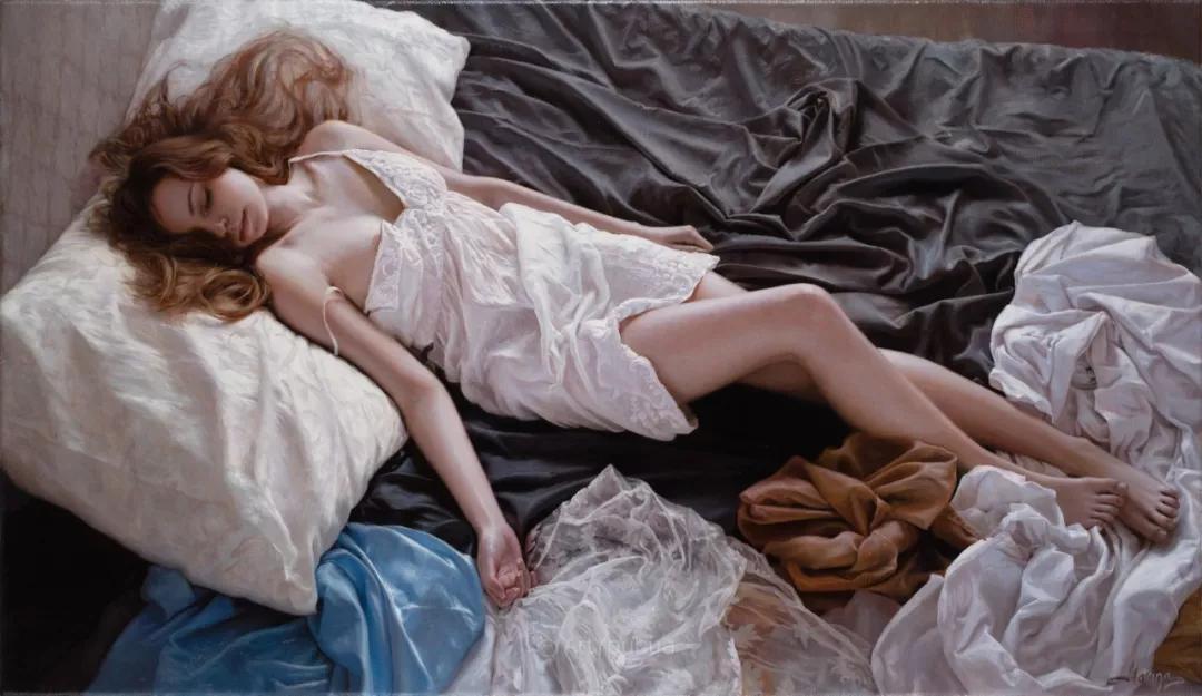 俄罗斯的女画家画的唯美油画,俄罗斯女画家油画视频