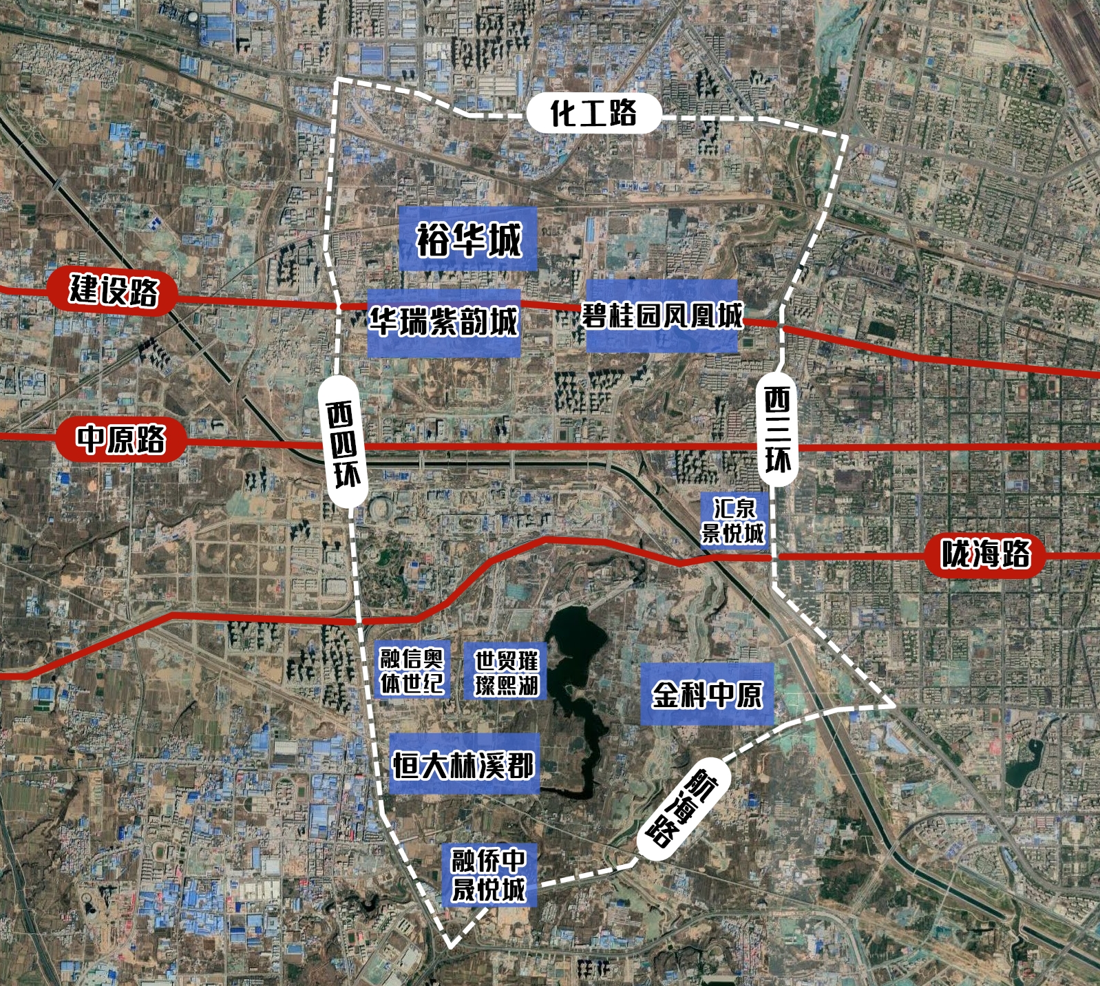 一个正在崛起的新区,一个新开发的新城