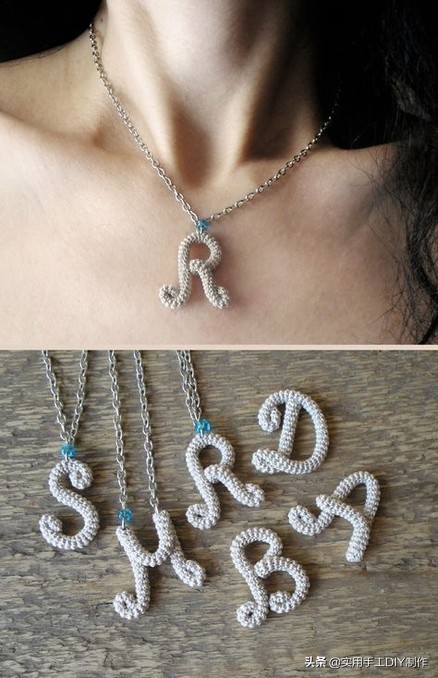 编织的饰品,可以用钩针钩的小饰品