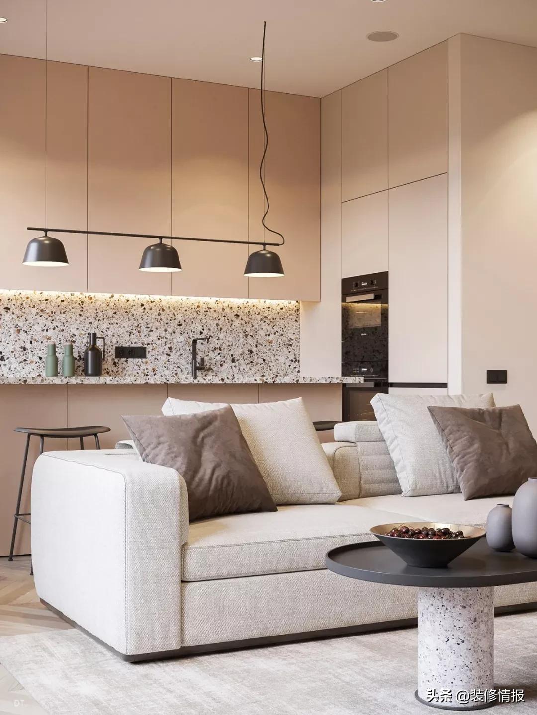 水磨石高颜值设计,大气上档次水磨石