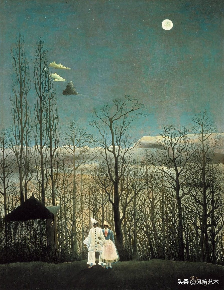 亨利卢梭励志画法,亨利卢梭画法教程