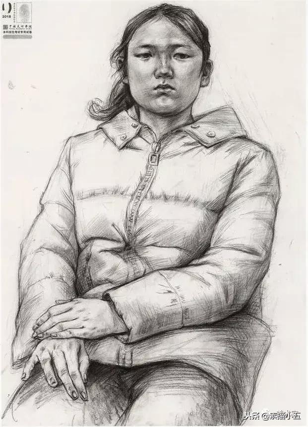 国美素描高分卷子图片,国美色彩高分卷2012