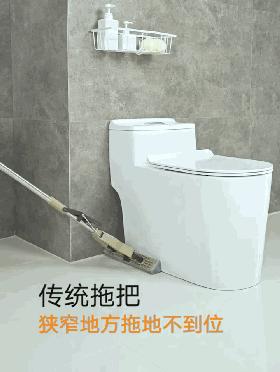 旋转拖把最好用又拖得干净,懒人拖把家用第一名360度旋转