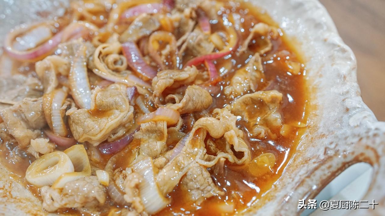 在家制作肥牛饭,如何做日式肥牛酱汁